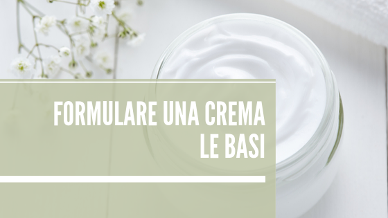 formulare una crema