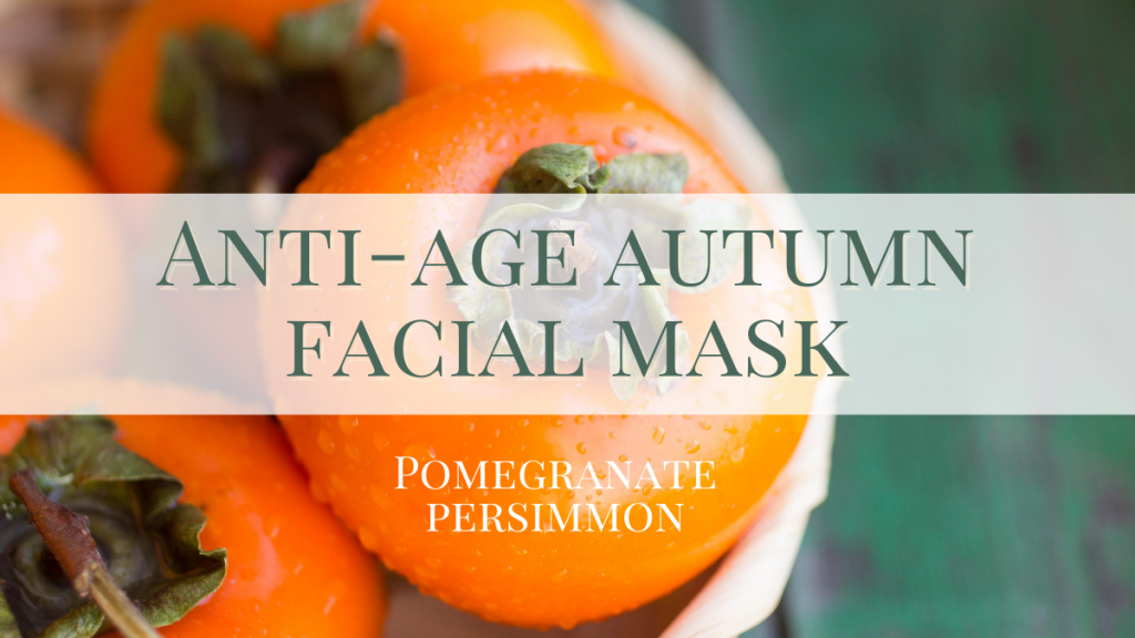 anti-age autumn facial mask