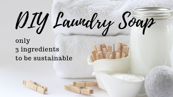 DIY laundry soap