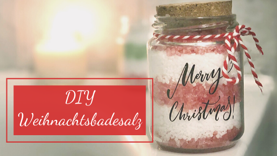 DIY Weihnachtsbadesalz