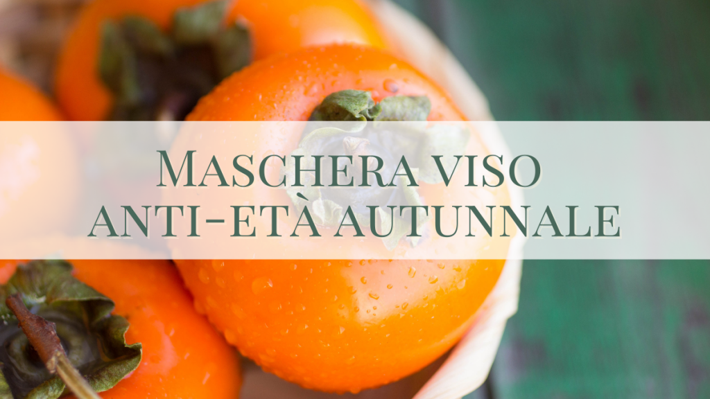 maschera viso anti età