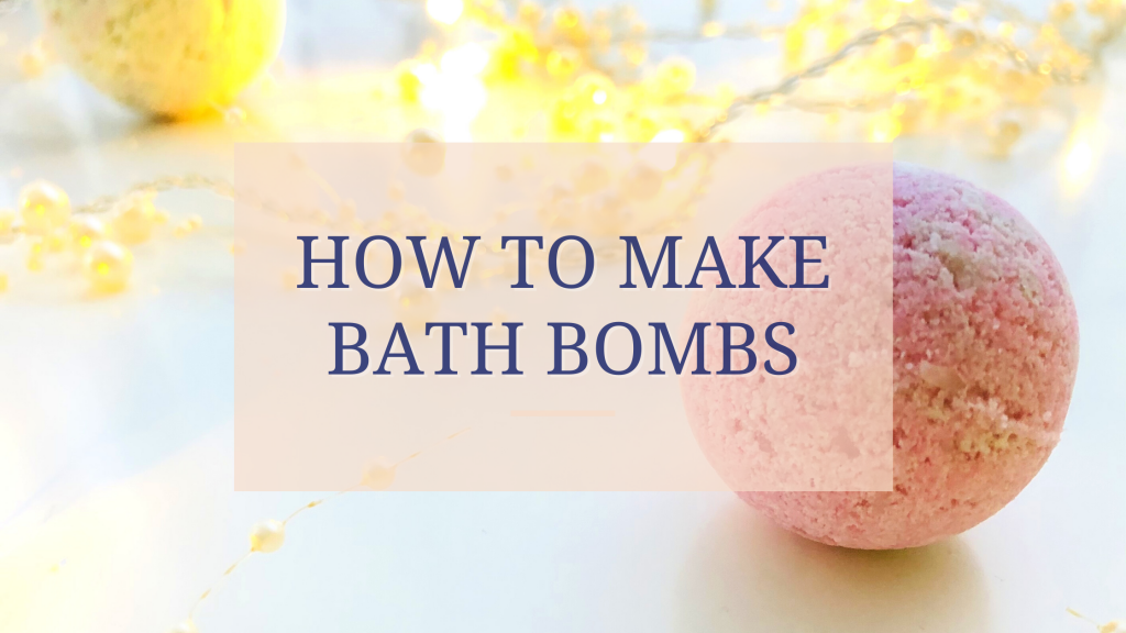 Making Homemade Bath Bombs