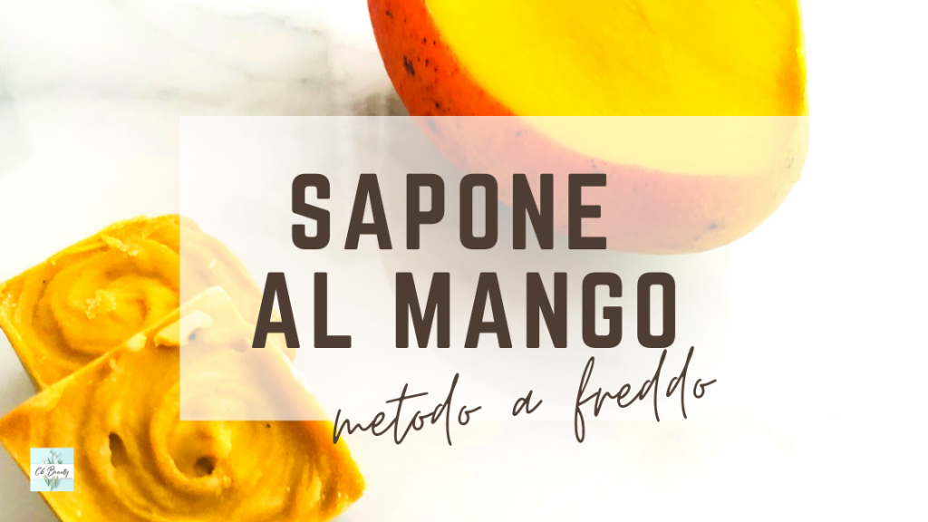 sapone al mango processo a freddo