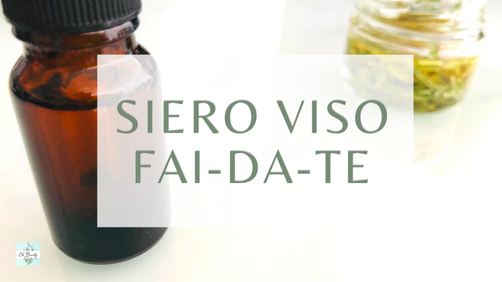 olio antirughe viso fai da te